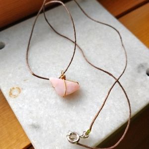Pink Opal Necklace